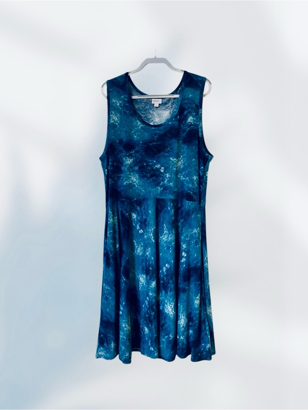 A Set Of 4 (Four) LULAROE Nicki Sleeveless Dresses 3XL EUC - Picture 4 of 6